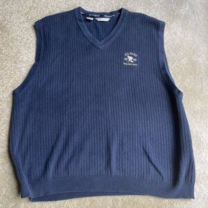 U.S. Open 2006 Winged Foot Cutter & Buck Navy Mens Sweater Vest Size XL USGA
